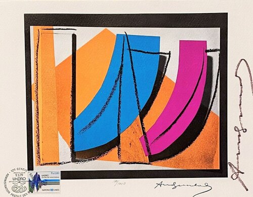 UN Stamp van Andy Warhol, Afdruk te koop op Singulart