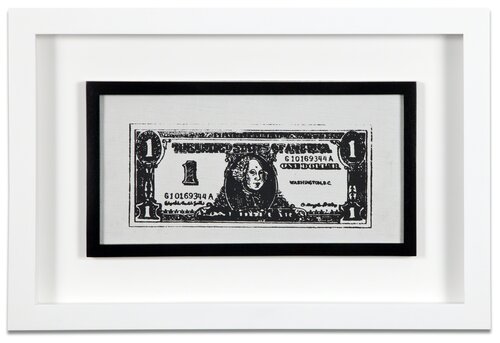 Untitled (Dollar Bill) van Andy Warhol, Schilderij te koop op Singulart