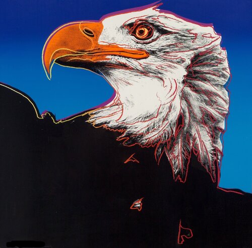 Bald Eagle (F. & S. IIB.296) van Andy Warhol, Afdruk te koop op Singulart