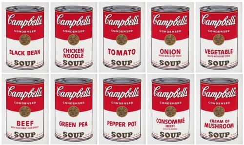 Campbell's Soup I (Complete Set), F. & S. II.44-53 van Andy Warhol, Afdruk te koop op Singulart