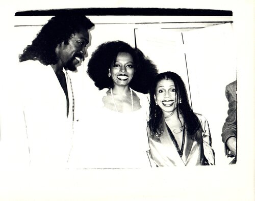 Photograph of Ashford Simpson and Diana Ross van Andy Warhol, Fotografie te koop op Singulart