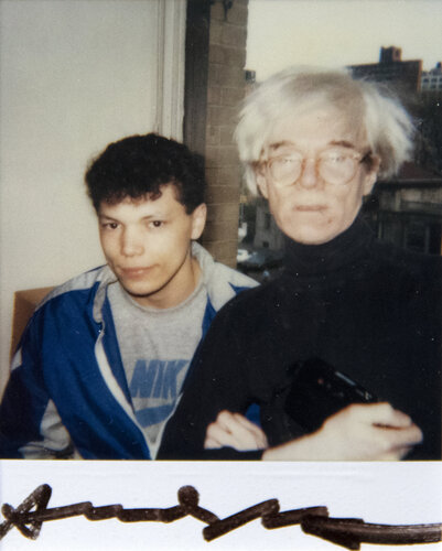 Andy Warhol and Unidentified Man de Andy Warhol, Fotografía a la venta en Singulart