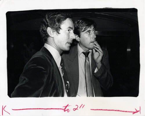 Bryan Ferry and Bob Feiden de Andy Warhol, Fotografía a la venta en Singulart