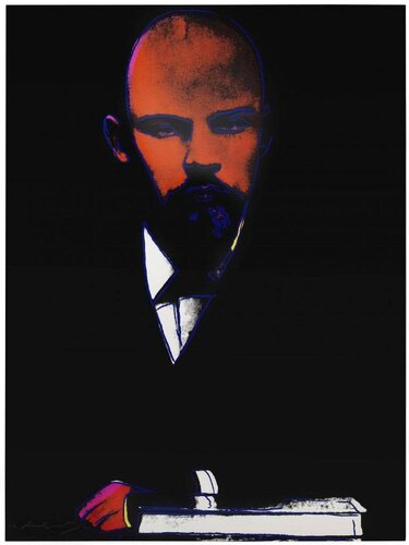 Lenin (Black) (FS II.402) van Andy Warhol, Afdruk te koop op Singulart