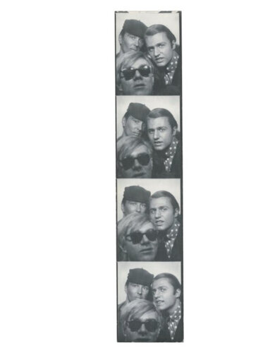 Andy Warhol with Gerard Malanga and Philip Fagan van Andy Warhol, Fotografie te koop op Singulart