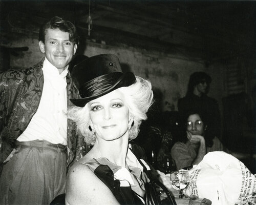 Carmen Dell'Orefice and Unidentified Man van Andy Warhol, Fotografie te koop op Singulart