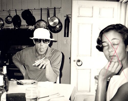 Andy Warhol, Photograph of Halston and Lesley Frowick circa 1980 van Andy Warhol, Fotografie te koop op Singulart