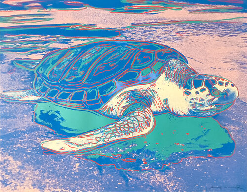 Turtle (FS II.360A) van Andy Warhol, Afdruk te koop op Singulart