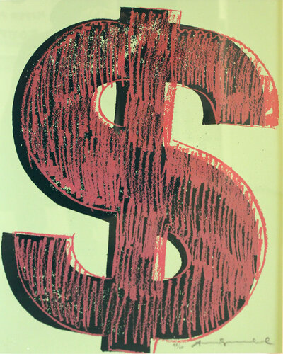 Dollar Sign (FS II.274) di Andy Warhol, Stampa in vendita su Singulart