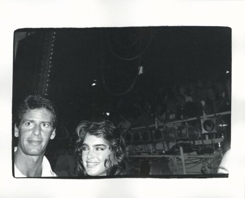Calvin Klein and Brooke Shields di Andy Warhol, Fotografia in vendita su Singulart