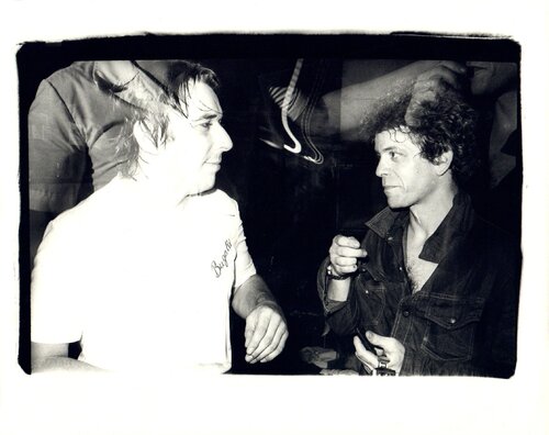 John Cale and Lou Reed at the Ocean Club di Andy Warhol, Fotografia in vendita su Singulart