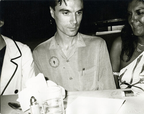 David Byrne di Andy Warhol, Fotografia in vendita su Singulart