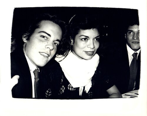 John Stockwell and Bianca Jagger di Andy Warhol, Fotografia in vendita su Singulart