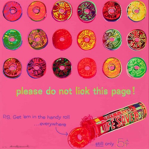 Life Savers FS II.353 di Andy Warhol, Stampa in vendita su Singulart