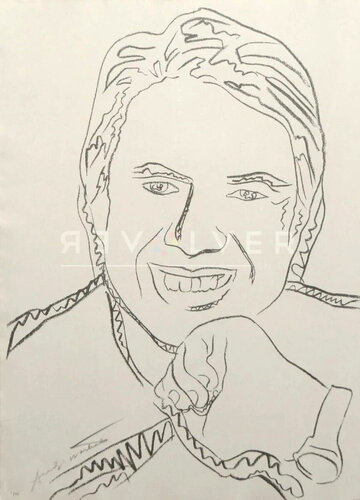 Jimmy Carter III (FS II.152) di Andy Warhol, Stampa in vendita su Singulart