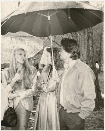 Jerry Hall with Diandra and Michael Douglas van Andy Warhol, Fotografie te koop op Singulart
