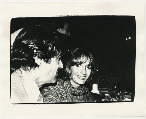 Penny Marshall and Brian Ferry van Andy Warhol, Fotografie te koop op Singulart