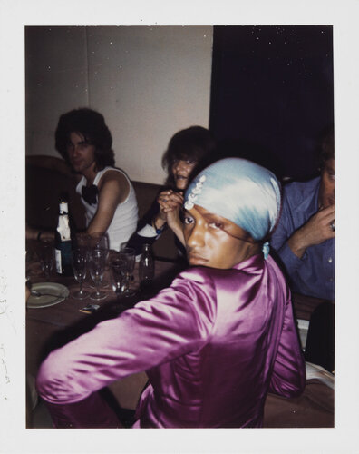 Polaroid of People Seated at Table by Andy Warhol par Andy Warhol, Photographie en vente sur Singulart