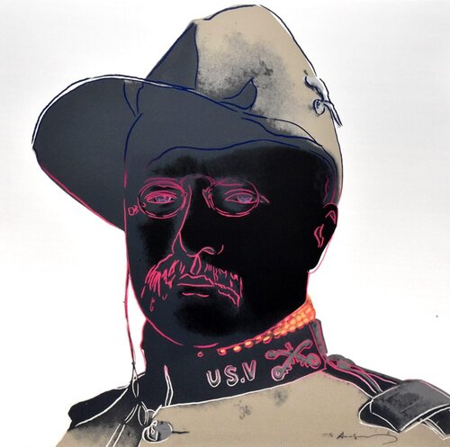 Teddy Roosevelt FS IIB.386 par Andy Warhol, Édition en vente sur Singulart