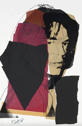 Mick Jagger FS II.139 par Andy Warhol, Édition en vente sur Singulart
