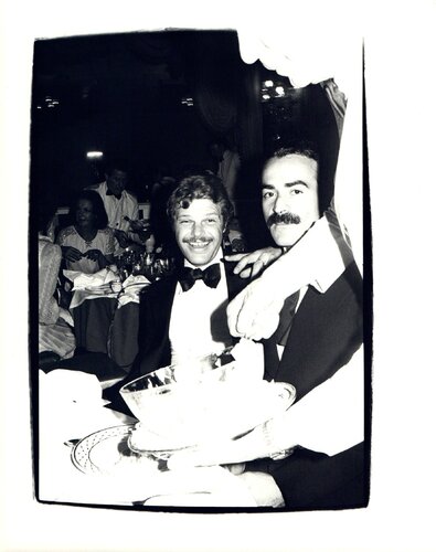 Egon von Furstenberg and Victor Hugo van Andy Warhol, Fotografie te koop op Singulart