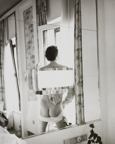 Gelatin silver print of Unidentified Man at Window by Andy Warhol van Andy Warhol, Fotografie te koop op Singulart