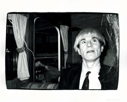 Andy Warhol on Commercial Set van Andy Warhol, Fotografie te koop op Singulart