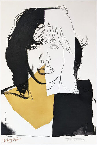 MICK JAGGER FS II.146 van Andy Warhol, Afdruk te koop op Singulart