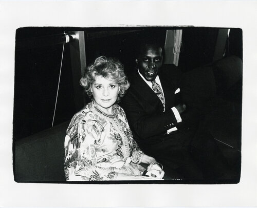 Barbara Walters with Vernon Jordan van Andy Warhol, Fotografie te koop op Singulart