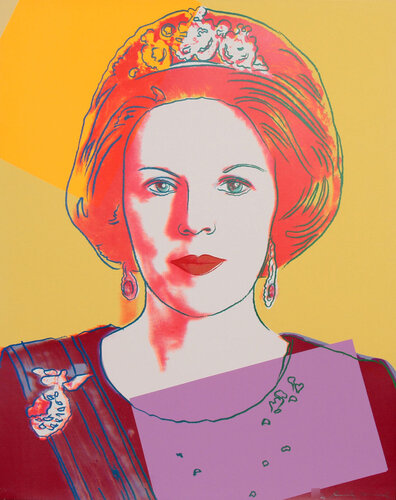 Queen Beatrix (FS II.341) van Andy Warhol, Afdruk te koop op Singulart