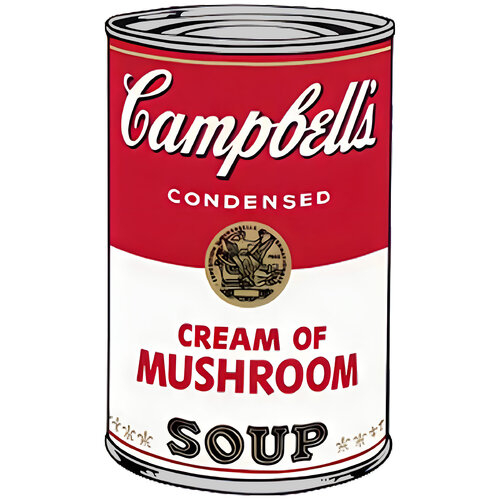 Campbell’s Soup I Cream of Mushroom (FS II.53) van Andy Warhol, Afdruk te koop op Singulart