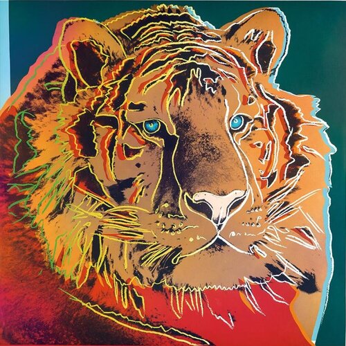 Siberian Tiger FS II.297 di Andy Warhol, Stampa in vendita su Singulart