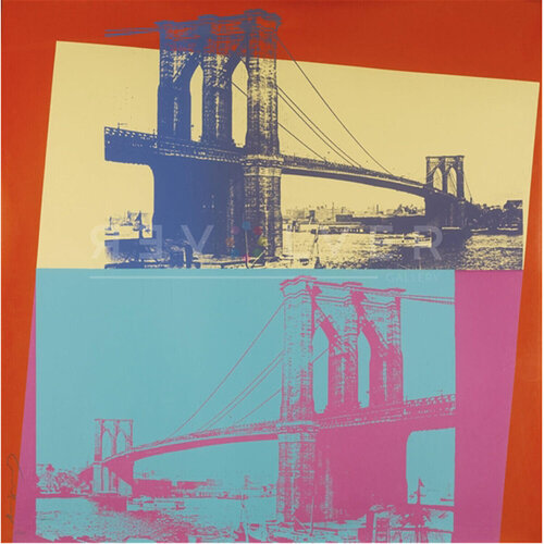 Brooklyn Bridge (FS II.290) di Andy Warhol, Stampa in vendita su Singulart