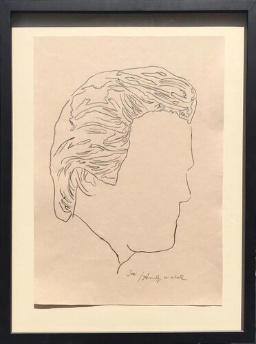 Untitled (Jon Goul) di Andy Warhol, Opera su carta in vendita su Singulart