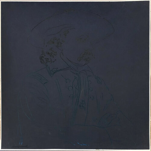 Cowboys and Indians: General Custer II.379 (B) di Andy Warhol, Stampa in vendita su Singulart