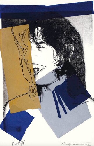 Mick Jagger FS II.142 di Andy Warhol, Stampa in vendita su Singulart