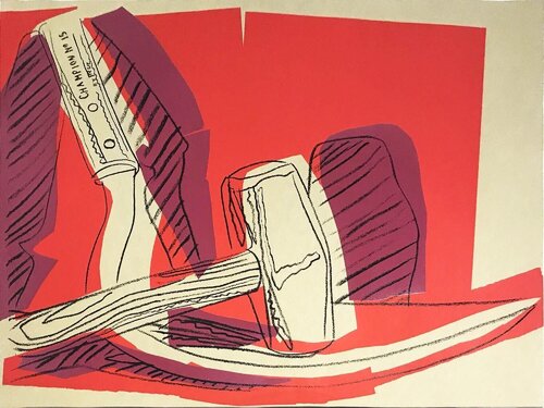 Hammer & Sickle, II.162 di Andy Warhol, Stampa in vendita su Singulart