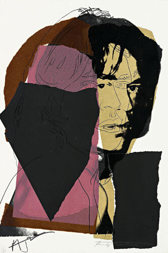 Mick Jagger (FS II.139) van Andy Warhol, Afdruk te koop op Singulart