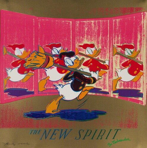 Ads-The New Spirit (Donald Duck) van Andy Warhol, Afdruk te koop op Singulart