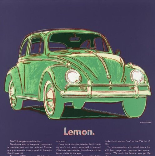Volkswagen (F. & S. II.358) di Andy Warhol, Stampa in vendita su Singulart