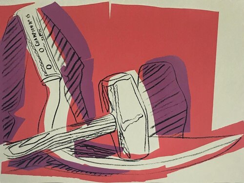 Hammer & Sickle, II.162 di Andy Warhol, Stampa in vendita su Singulart