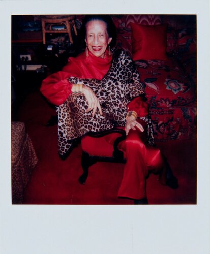 Andy Warhol, Polaroid Photograph of Diana Vreeland, 1983 di Andy Warhol, Fotografia in vendita su Singulart