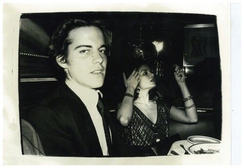 John Stockwell and Bianca Jagger di Andy Warhol, Fotografia in vendita su Singulart