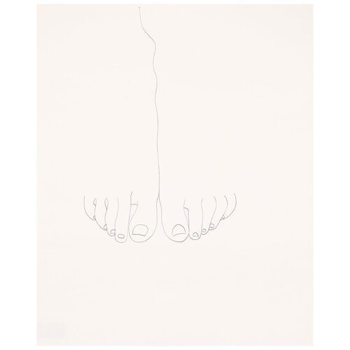 Feet van Andy Warhol, Werk op papier te koop op Singulart