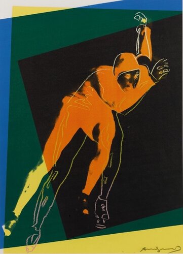 Speed Skater (FS II.303) (Deluxe Edition) di Andy Warhol, Stampa in vendita su Singulart