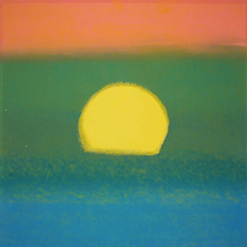 Sunset (Signed) di Andy Warhol, Stampa in vendita su Singulart