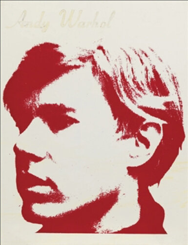 Self-Portrait embossed 'Andy Warhol' (upper edge); numbered 'A1191.120' (on the reverse) di Andy Warhol, Pittura in vendita su Singulart