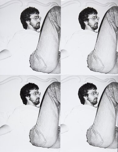 Steven Spielberg Four Stitched di Andy Warhol, Fotografia in vendita su Singulart