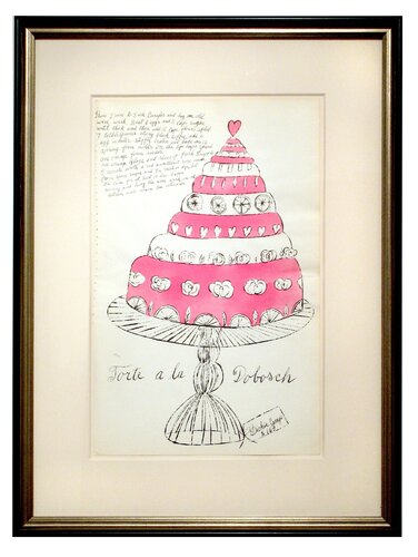 Torte a la Dobosch di Andy Warhol, Opera su carta in vendita su Singulart