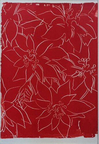 Poinsettias di Andy Warhol, Stampa in vendita su Singulart